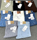 New trendy stretch straight-leg loose fit men's jeans - mens jeans wholesale - in stock & ready to ship