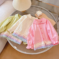 new cotton blouse - stylish and trendy spring/autumn shirt for baby girls and toddlers - lapel collar, perfect as a base layer or outerwear