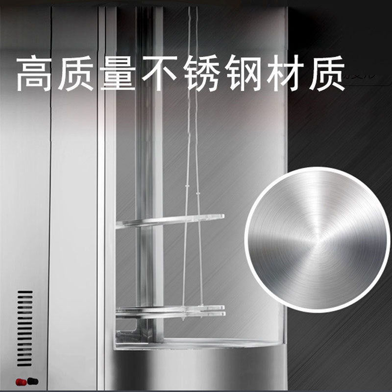 Commercial electric hot chicken oven 3 sticks 6 sticks 9 sticks stainless steel gas automatic rotate roast duck oven grilled fish and meat electric oven