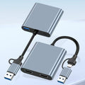 4-in-1 display expansion dock: usb to dual hdmi adapter, 4-in-1 mobile phone & tablet type-c hub