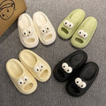 Eva cloud slides for women - summer outdoor wear, 2024 new style, perfect for home, outings, bathroom, and bathing - thick sole, height increasing
