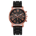 new arrival women's korean style quartz watch simple classic silicone strap watch women's watch wholesale dropshipping