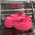 9cm height increasing slippers women's thick sole flip flops women's flip flops women's shoes outwear 2024new women's sandals wholesale