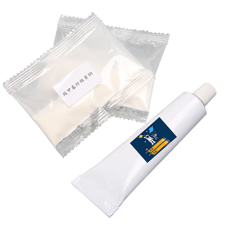 Science and technology small production handmade DIY homemade toothpaste in steam primary and secondary school students fun educational toys gizmo