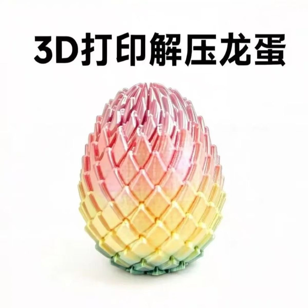 wholesale 3d printed dragon egg, dragon spiral slime, dragon scale egg, decompression complete gift decoration, creative trendy toy