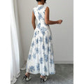 Ebay european and american cross-border foreign trade women's dress mid-length skirt