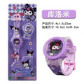 Kids' watch - luminous digital watch - cartoon kuromi & my melody - gift for boys & girls - kindergarten & elementary school