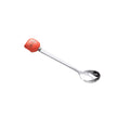 Orange cat head spoon