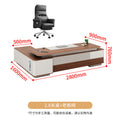 2.8m boss table + boss chair