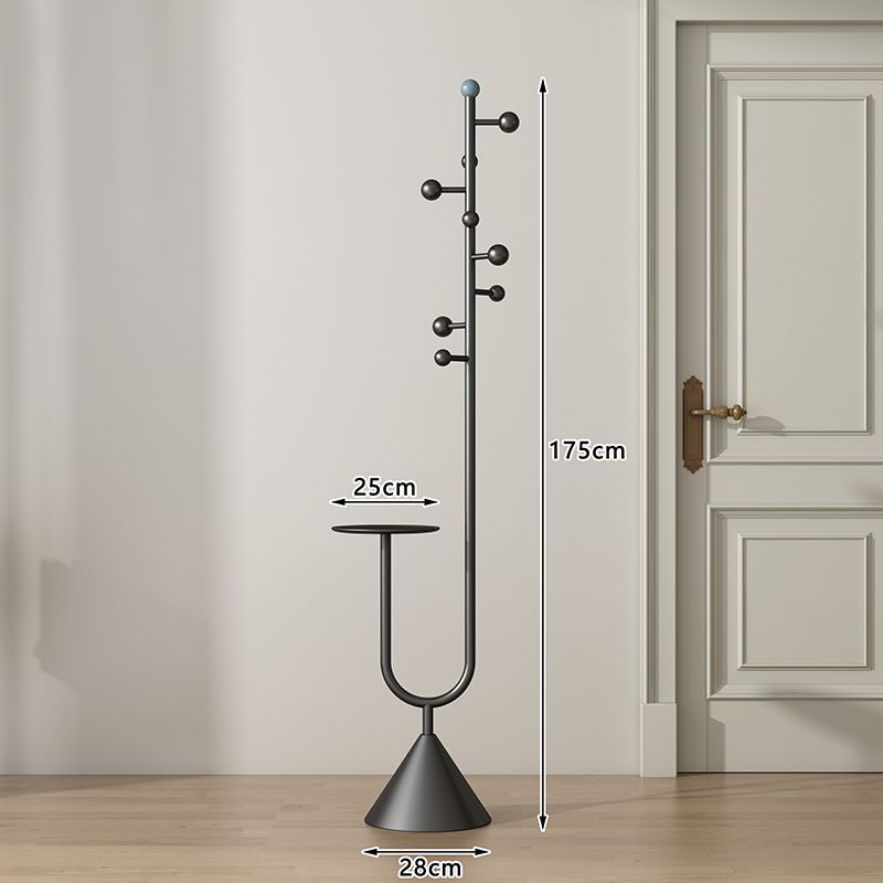 Casual clothes hanger italianaccessible luxury bedroom accessible luxury storage cream for home space floor-standing clothes coat rack shelf