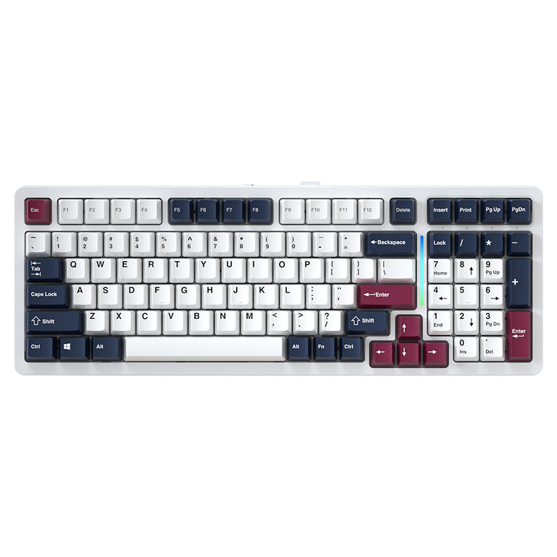 Viewsonic kc99 custom mechanical keyboard - gasket structure, full key hot-swappable, wireless tri-mode gaming keyboard