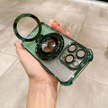 Cang ling green [gradient glitter + magnetic stand]