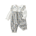 Autum jumpsuit type a pure cottonlong sleeves autumn clothing baby romper k-style small monthly children's clothing baby clothes clothing