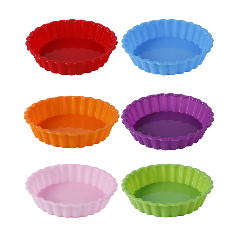 diy pudding cake mold silicone cake mold high temperature resistant round silicone cake mold baking tool