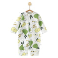 Baby romper pure cotton summer newborn thin pajamas baby clothes long sleeve air conditioning closed crotch onesie crawling suit