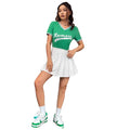 Pre-sale-92189# cross-border women's short-sleeved t-shirt women's letter printed loose trendy brand t-shirt