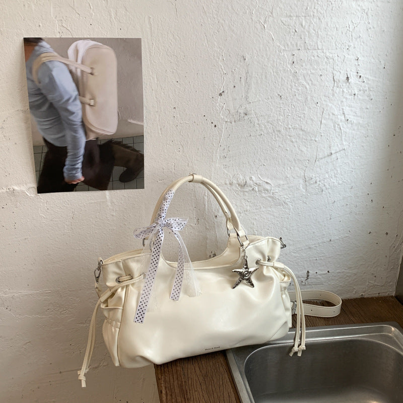 hot-selling fashion tote bag, large capacity women's 2026 new style casual commuter handbag, shoulder bag, underarm bag, trendy