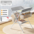Diaper changing table - portable, multifunctional, foldable, washable baby bed for diaper changing and bathing