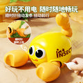 Baby crawling wind-up toy worm - educational toy for kids, wind-up mechanism, suitable for babies 1-2 years old, moving and running small animal toy (3)