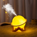 Creative new planet humidifier - home use, high mist output, night light, 3d printed moon humidifier, air purifier