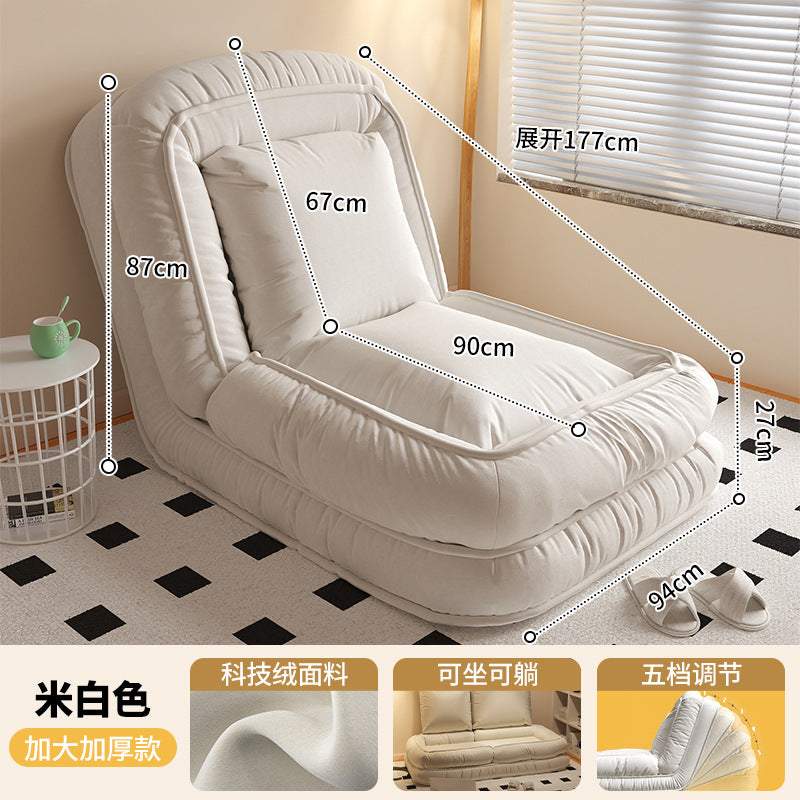 Popular lazy sofa can lie down and sleep single tatami balcony casual bedroom small sofa home human dog house