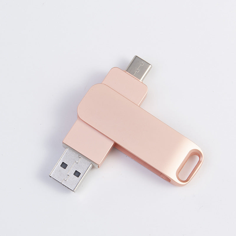 Wholesale 128g mobile phone 3.0u disk typec dual interface 256g large capacity 3.0 USB flash drive computer dual-purpose storage