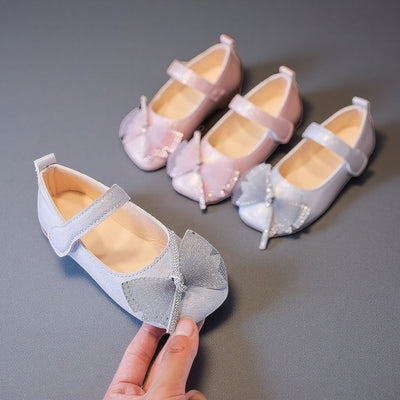 summer new girls' princess shoes - stylish soft sole cute bowknot kids' single shoes for little girls and babies