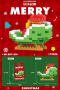 W1507-09 sleigh [color box] 179pcs