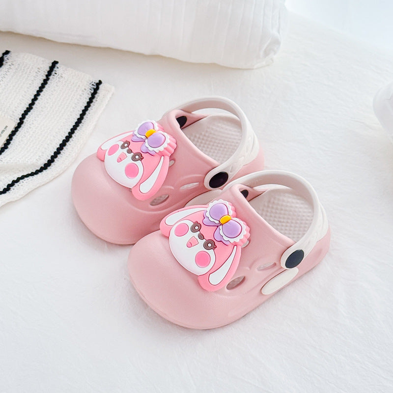 Eva new summer kids' slippers - girls' cartoon dinosaur beach soft sole non-slip outdoor wear - boys' clogs