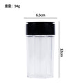 Four-in-one seasoning bottle kitchen sealed transparent flip-top multi-compartment for home seasoning jar portable outdoor barbecue storage box