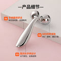 Manufacturer's 3d roller massager, facial lifting and firming v-face beauty massage stick, handheld metal roller massager