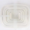 White 6-piece set/square