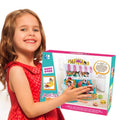 Kidsassemble cake ice cream burger dessert supermarket shelf voice cash register girl artificial play house toy