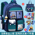 2026 new children's backpack for boys, elementary school grades 1-6, boys' and girls' spine-protecting, weight-reducing double shoulder bag