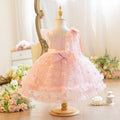 new arrival one-year-old baby girl girl dress bowssense of design shawl princess skirt hostess tutu skirt