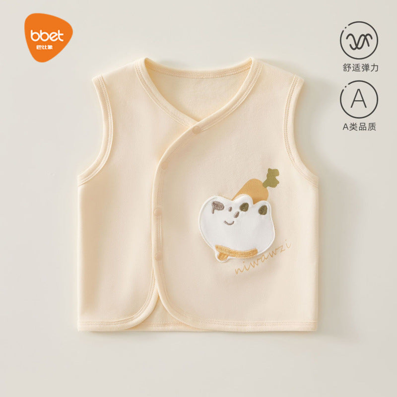 Baby elephant vest - spring/autumn/winter outerwear - kids' vest - class a pure cotton waistcoat - baby boy clothes