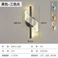 minimalist modern bedside lamp creative bedroom living room nordic led ultra-bright aisle background wall light