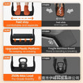 Travel footrest hammock desk hanging footrest outdoor footrest hammock portable airplane hammock high-speed rail seat footrest
