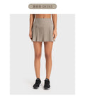 Spring/summer dopamine dressing: pleated tennis skirt & sexy cami yoga tank top workout set for women