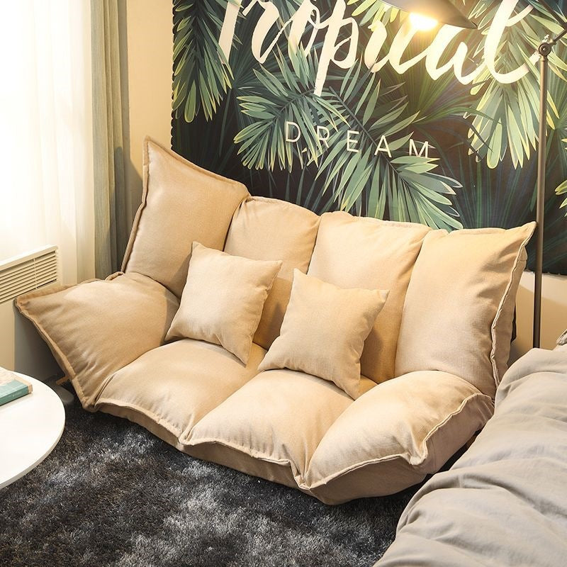 Lazy sofa popular tatami floor bedroom single and double small apartment foldable rental room japanese style bed dual-use