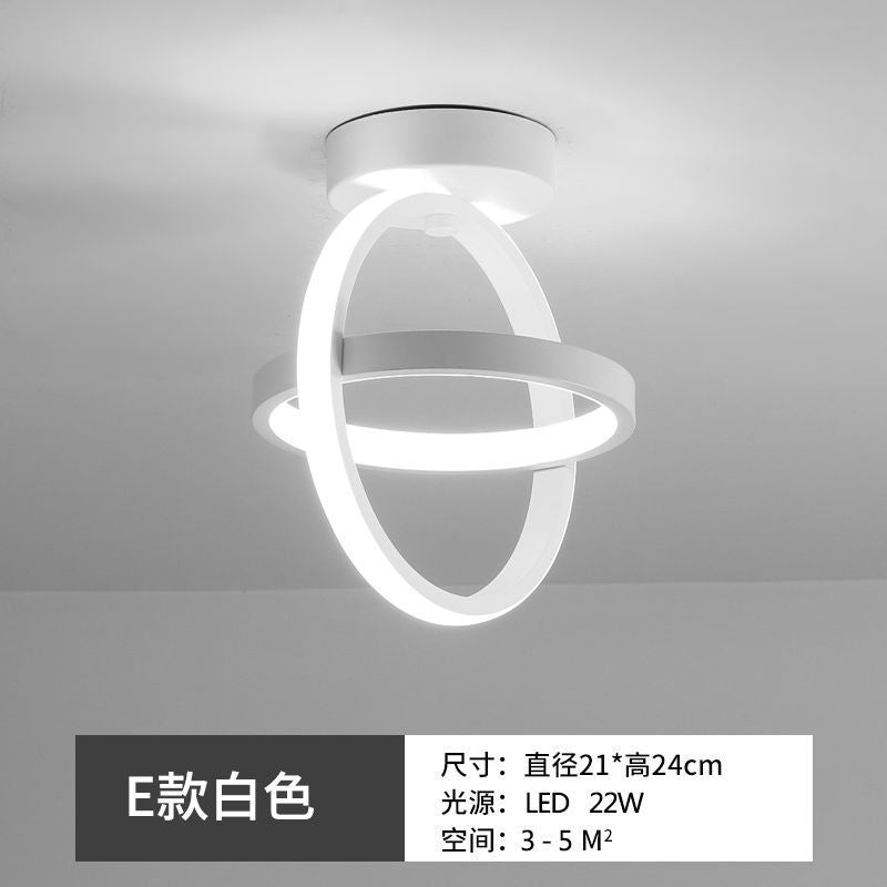 LED Aisle Light Modern Simple Entry Foyer Light Creative Balcony Light Nordic Smart Lighting