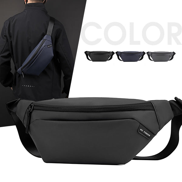 WEPOWER New Fashion Breast Bag Casual Outdoor Sports Shoulder Bag Daily Lightweight Anti-splashing Crossbody Bag