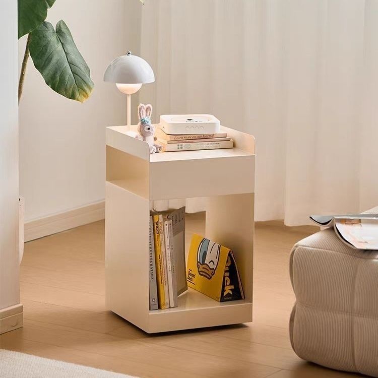 Nordic living room small side sofa bedside modern bedroom simple coffee table corner bedside table mobile storage edge