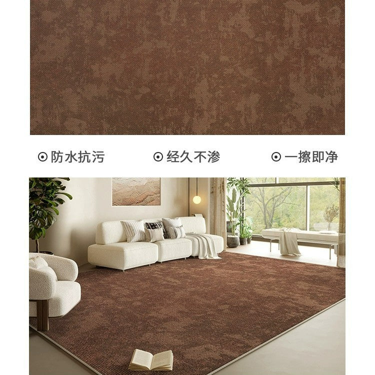 Carpet living room  new home wash-free and wipeable wabi-sabi retro accessible luxuryclassy coffee table sofa bedroom floor mat