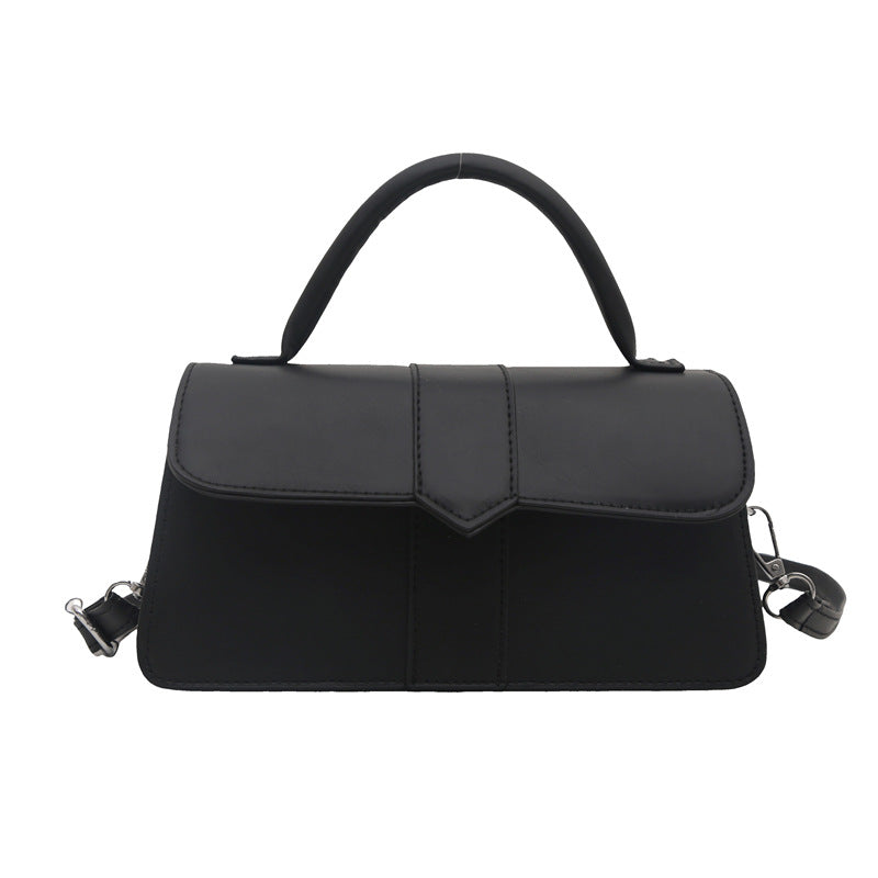 Fashion portable small square bag women's 2025 new autumn casual texture commuter bag simple shoulder messenger bag