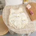 Summer newborn baby girl summer vest cute cartoon super cute hello kitty sleeveless romper