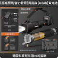 Electric grease gun rechargeable 21v excavator special portable lithium battery high voltage fully automatic grease gun
