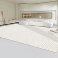 Living room carpet cream style classyaccessible luxurycasual sofa coffee table blanket for home no-wash large area full floor mat