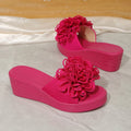summer new arrival: plus-size platform slides for women (sizes 35-43). wholesale available. dropshipping to  and