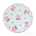 Nordic dinnerware set: creative ceramic bowls, dinner plates, and soup bowls for home use - minimalist underglaze ceramic tableware wholesale